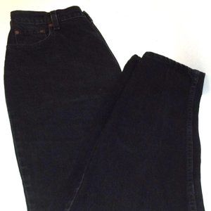Levi's Ladies Jeans, Black Size 14 Medium